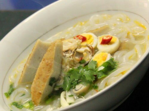 Bánh canh cua chả cá Nha Trang