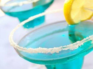 Cocktail Blue Magarita mát lạnh ở Cliché Café