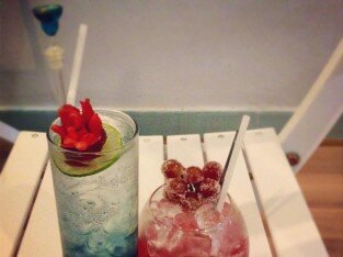 Cặp đôi cocktail Twilight - mixed juice Memory tại Sad Angel