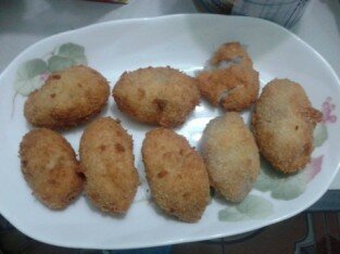 Bánh khoai môn chiên xù