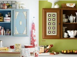 10 gợi ý “thay áo mới” tuyệt đẹp cho tủ bếp