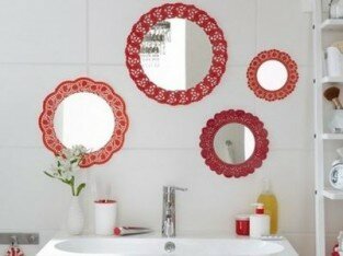 4 bước đơn giản trang trí gương soi tuyệt đẹp