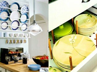 9 ý tưởng cất đĩa gọn, đẹp