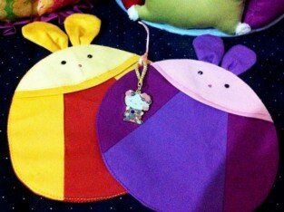 May lót ly thỏ xinh ngộ nghĩnh