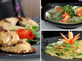3 món nấu nhanh, đủ chất cho thực đơn cuối tuần