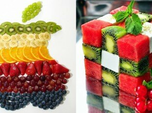 8 mẫu xếp trái cây đĩa siêu đơn giản, đẹp mắt bạn nên thử