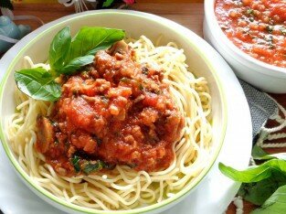 Tự làm sốt spaghetti thơm ngon hoàn hảo