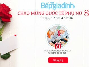 Danh sách thành viên tham gia trải nghiệm lớp học nấu ăn