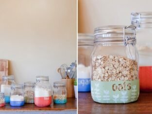 Trang trí lọ đựng gia vị theo phong cách bếp của bạn