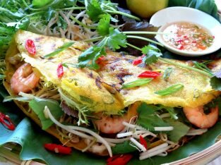 Bánh xèo, món ký ức tuổi thơ tôi