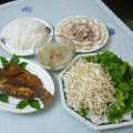 bún cuốn cá
