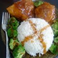 Gà sốt cam
