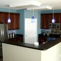 Căn bếp với những sắc màu sinh động