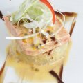 cá hồi sốt chanh dây