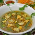 Canh hoa bí riêu cua