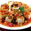 Đậu hũ non sốt chua cay