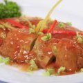 Gà chay xốt ngon lành.