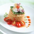Gỏi đu đủ ốc sên chay