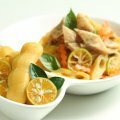 gỏi me sốt tắc