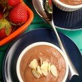 Mousse trái cây trộn chocolate