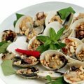 Ngao nướng mỡ hành