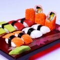 Sushi thập cẩm chay