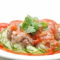 Thịt viên sốt cà chua