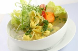 Hoành thánh tôm thịt