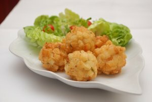 Trái banh hải sản