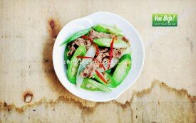 Bò xào quả lặc lày