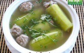 Canh Dưa leo