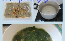 Canh nghêu ngày hè