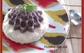 Pudding đậu đỏ