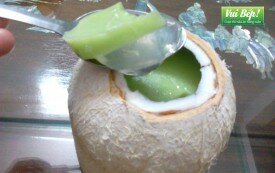 Thơm ngon rau câu dừa dứa