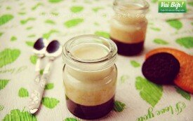 Sữa chua trộn bánh cho bé yêu