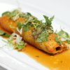 Hoành thánh cuộn gan ngỗng