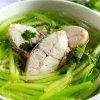 Bí đao nấu cá điêu hồng