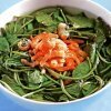 Canh rau má nấu tôm