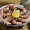 Tôm hấp dầu hào