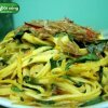 Gỏi cóc, gỏi xoài - món teen ở khu sân bay