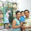 Tổ ấm của vợ chồng MC Xuân Hiếu: Sắc đỏ hài hòa, Xuân thêm ấm áp