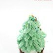 Cupcake cây thông trong đêm Noel