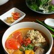 Bún riêu chay từ sữa đậu nành