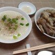 Cháo móng giò, chân gà