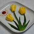 Mít hấp kiểu hoa Tulip 