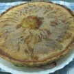 Apple custard tart