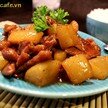 Thịt kho củ cải, thịt kho tàu thơm, ngon, ngọt