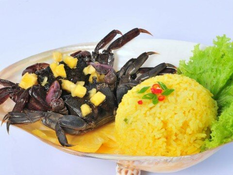 Cơm chiên ba khía 3