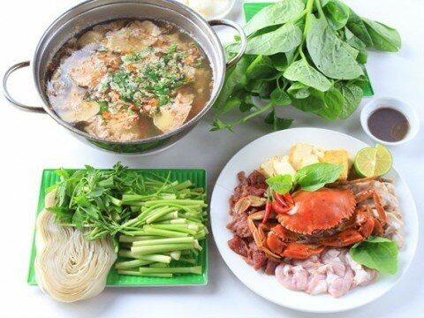 Lẩu cua đồng