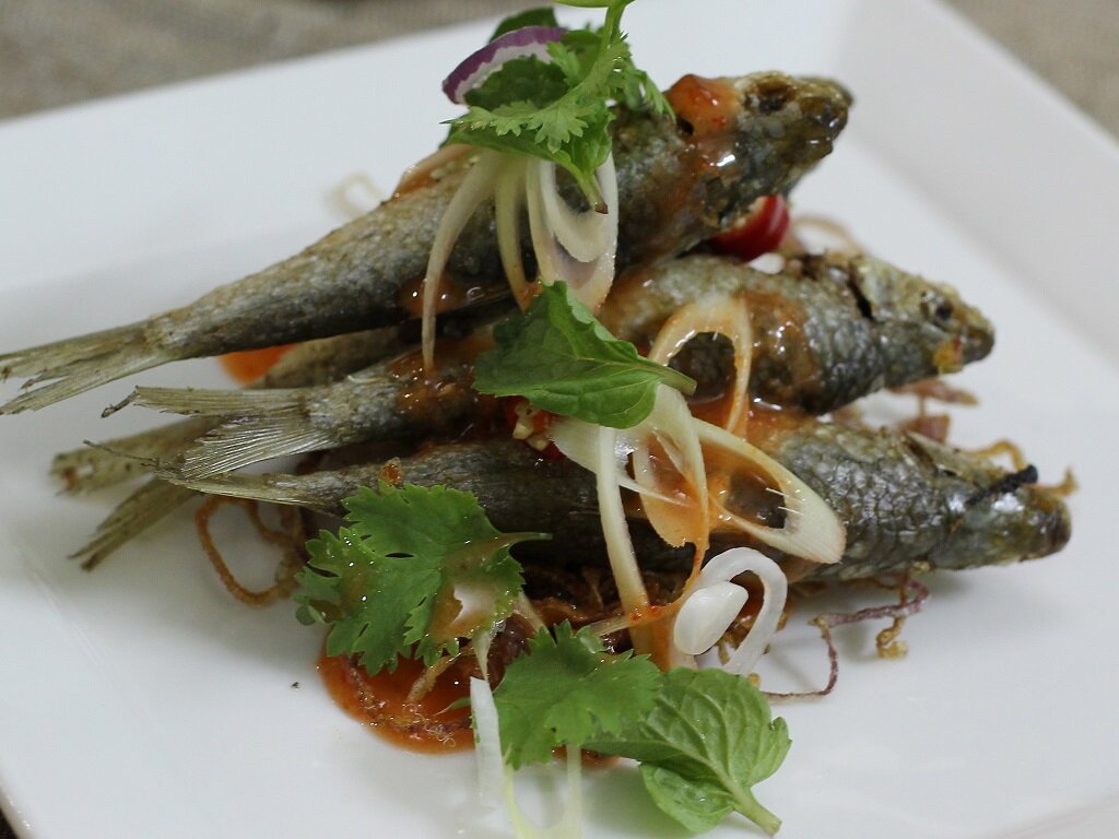 ca linh chien sa muoi ot chua cut